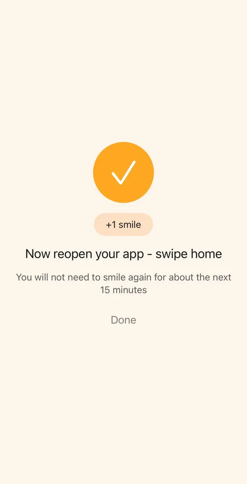 Smile to Unlock - Protection that plays fair